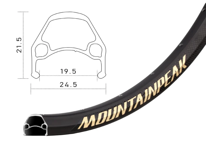 Alloy Disc Brake Rim 32h A/V - Image 1